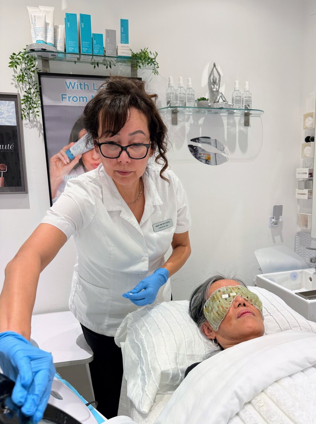The Cantik Method signature facial in Surrey BC