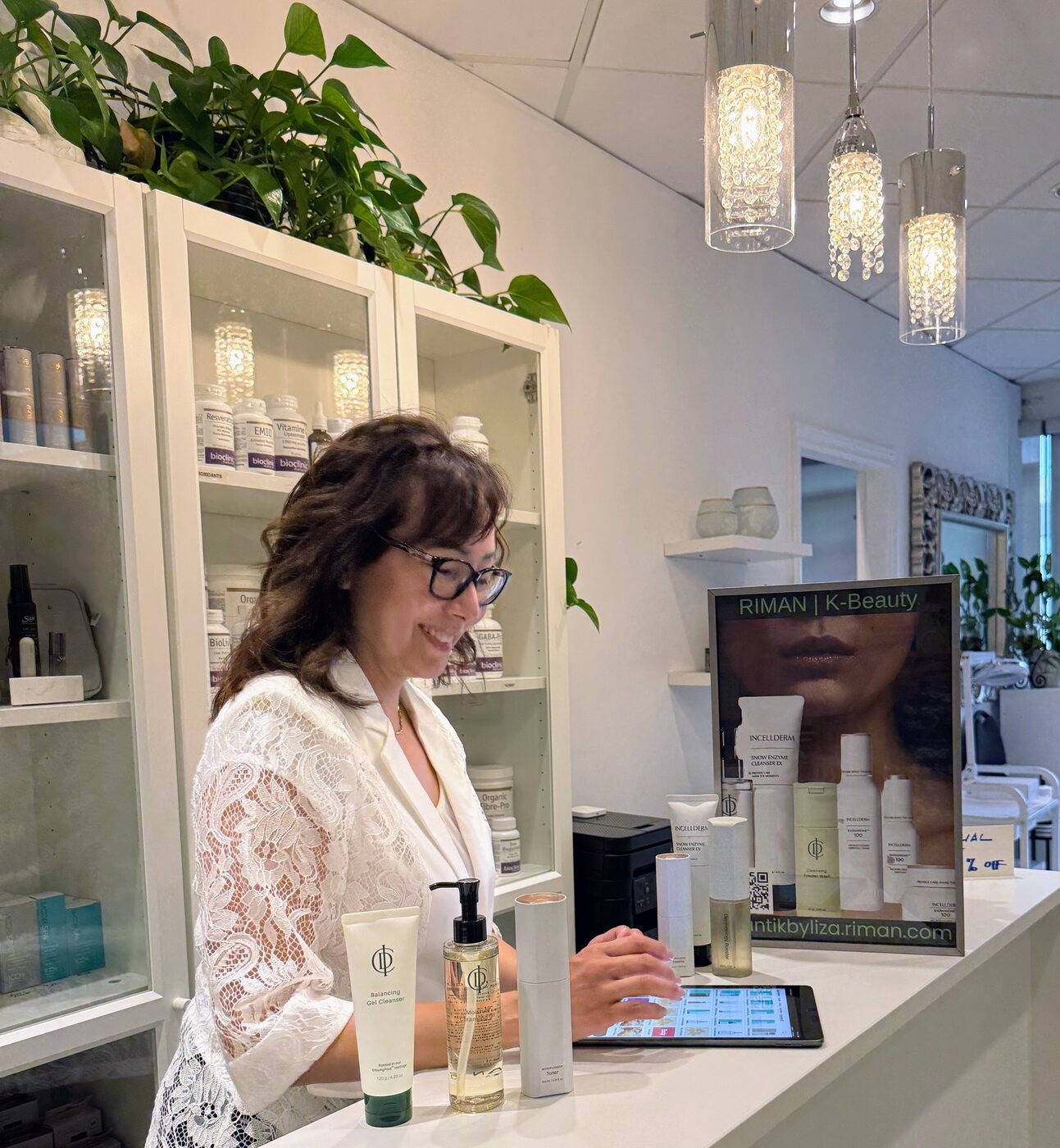 Professional skin care consultation at Cantik Esthetics