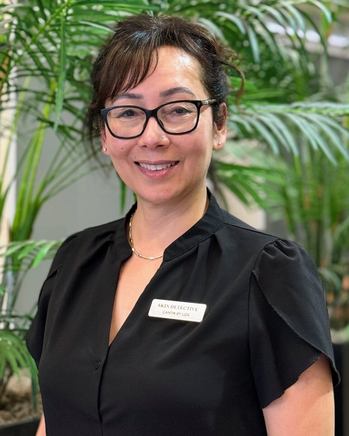 Liza James, licensed esthetician at Cantik Esthetics in Surrey BC